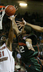 Canes Fall To No. 13 BC On the Road