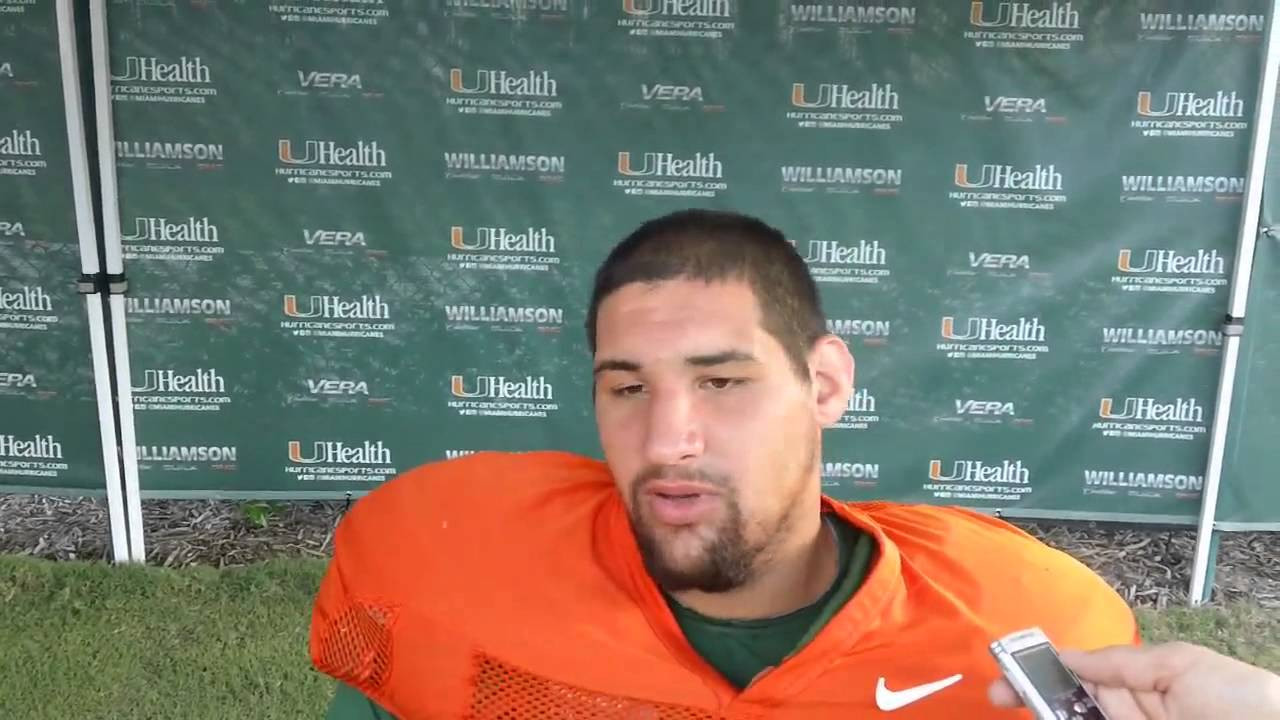 Jon Feliciano #CanesCamp - Aug. 8 2013