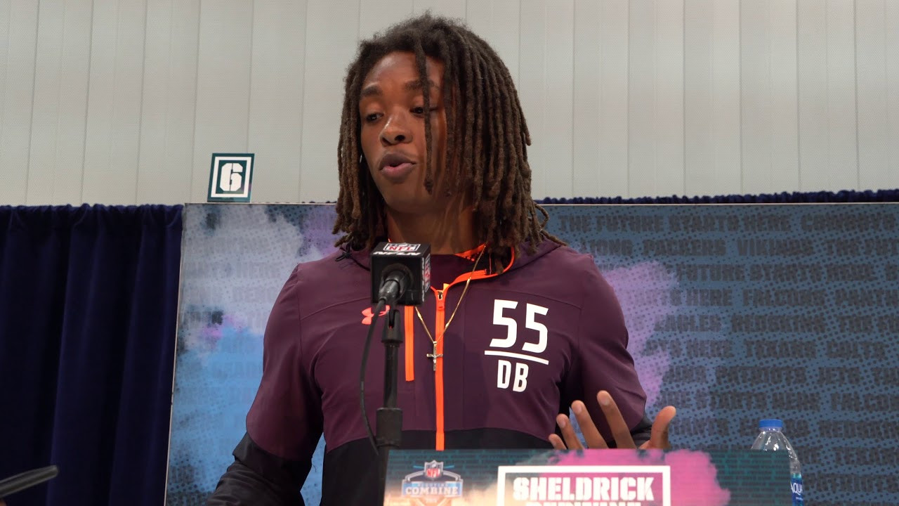 NFL Combine | Sheldrick Redwine Media Availability | 3.3.19