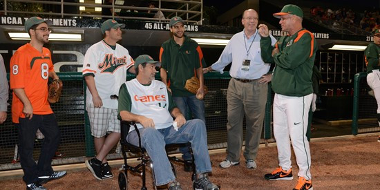 Miami vs. Maine - Game Two (Feb. 15, 2014). Photo by JC Ridley.