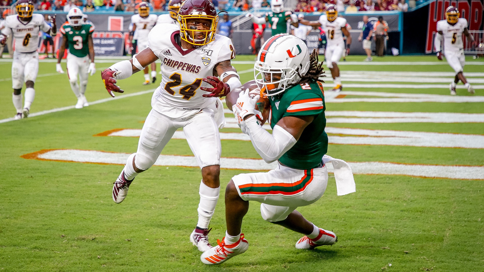 Miami Defeats Central Michigan, 17-12