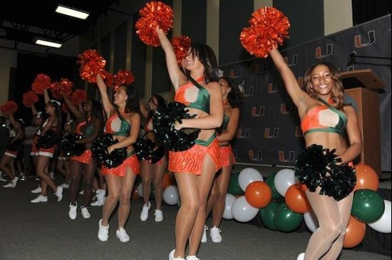Canes Carnivale at the Bank United  Center-Fieldhouse on August 28, 2010 was the first annual event where fans, players and coaches could meet and...