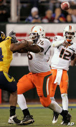 Miami Topped By Cal In Emerald Bowl