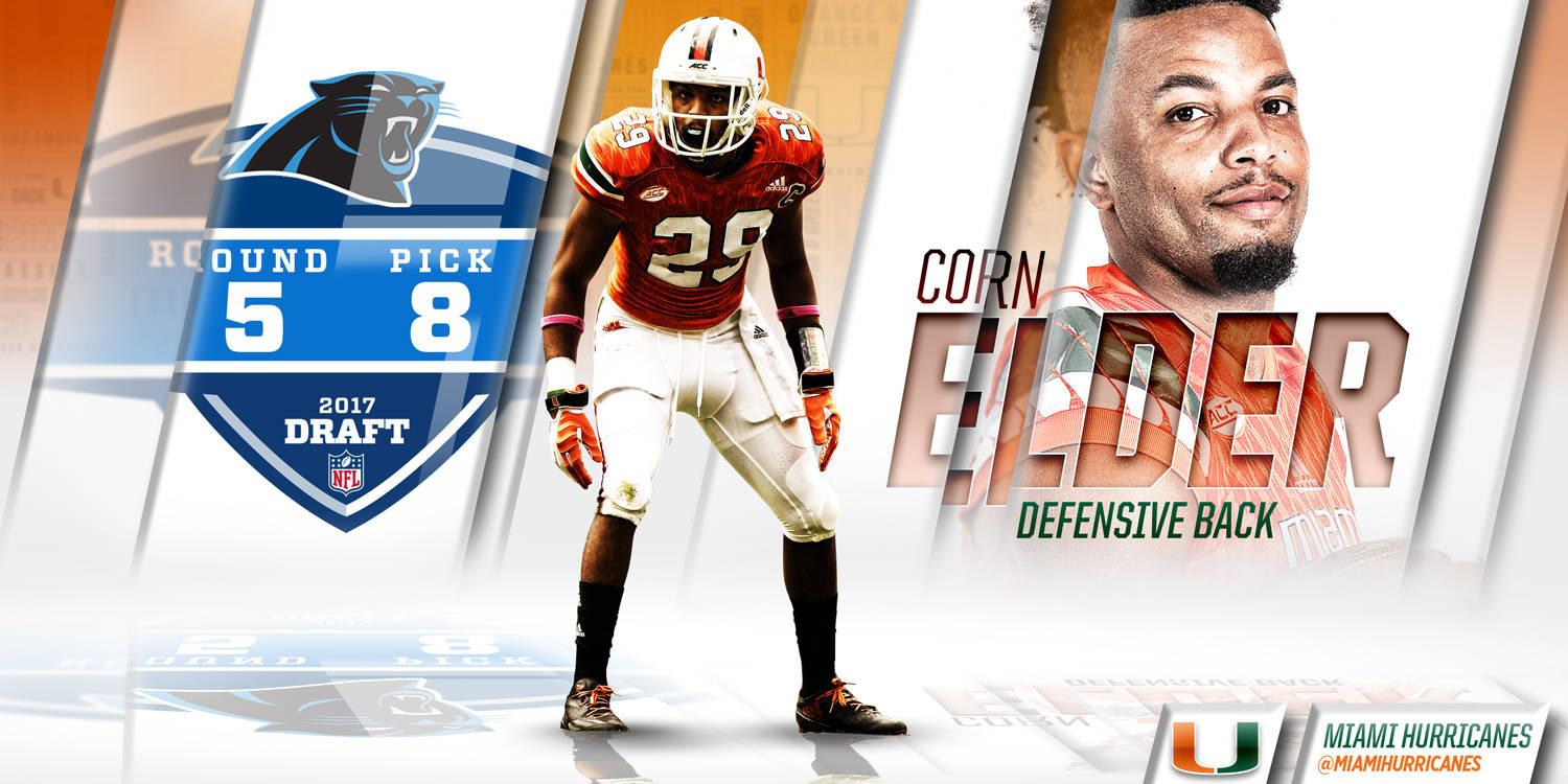 Elder Selected in Fifth Round of 2017 NFL Draft