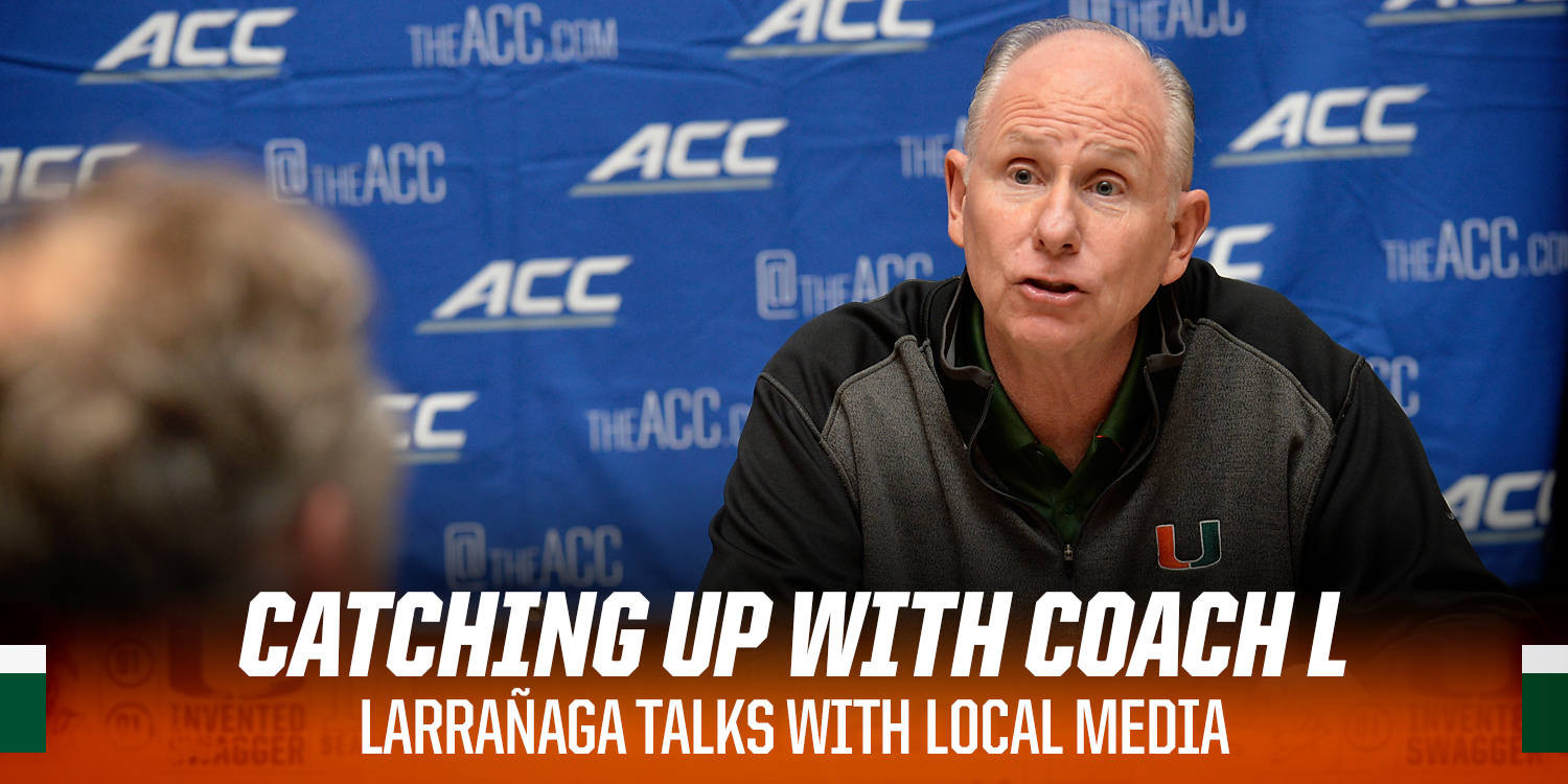 UM Media Day with Coach L