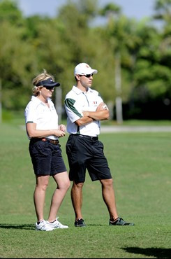 2011 Miami Hurricanes Women's Golf @ Cardinal Challenge Patti Rizzo John Koskinen