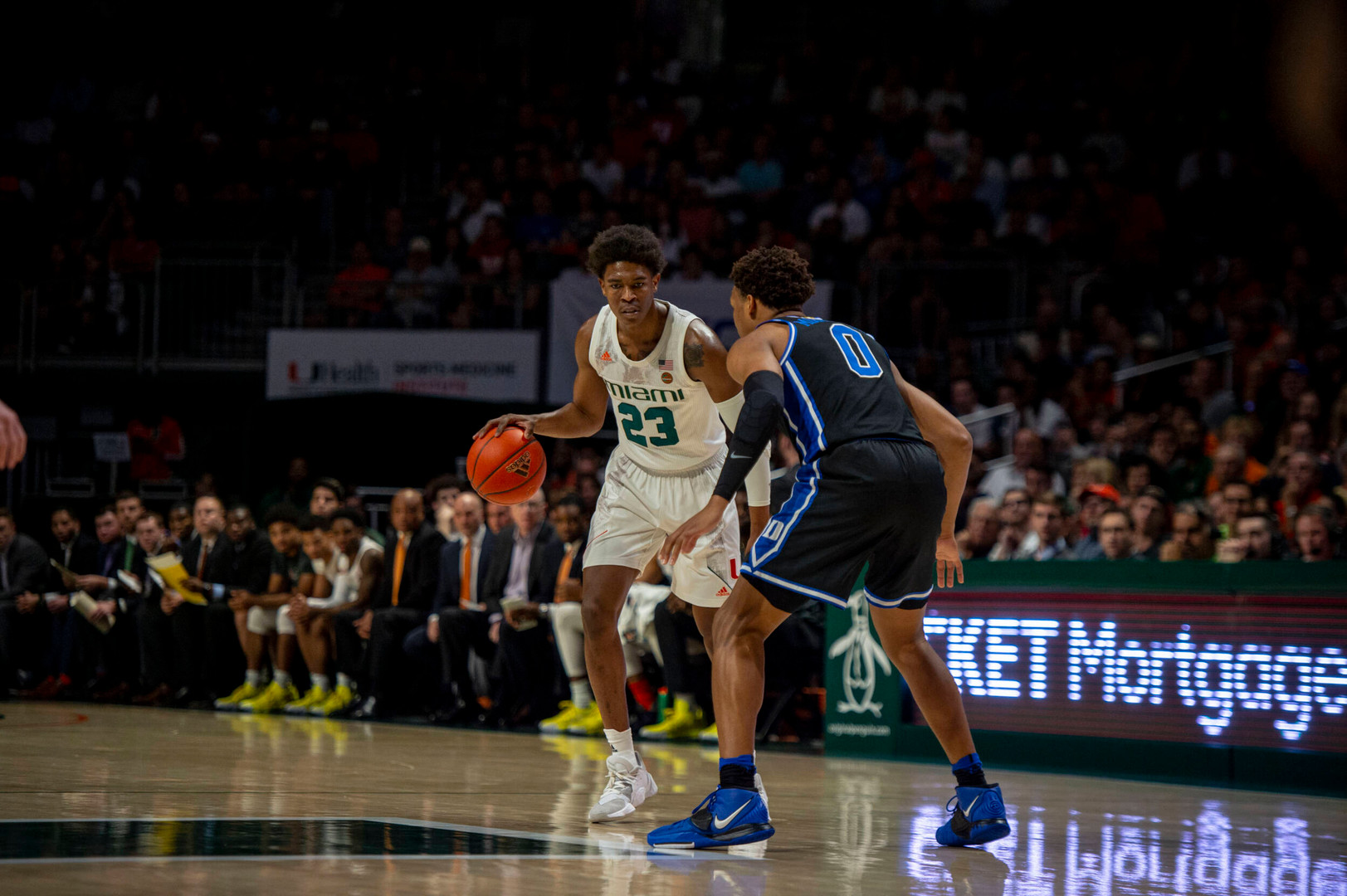 Canes Hoops vs. No. 2 Duke