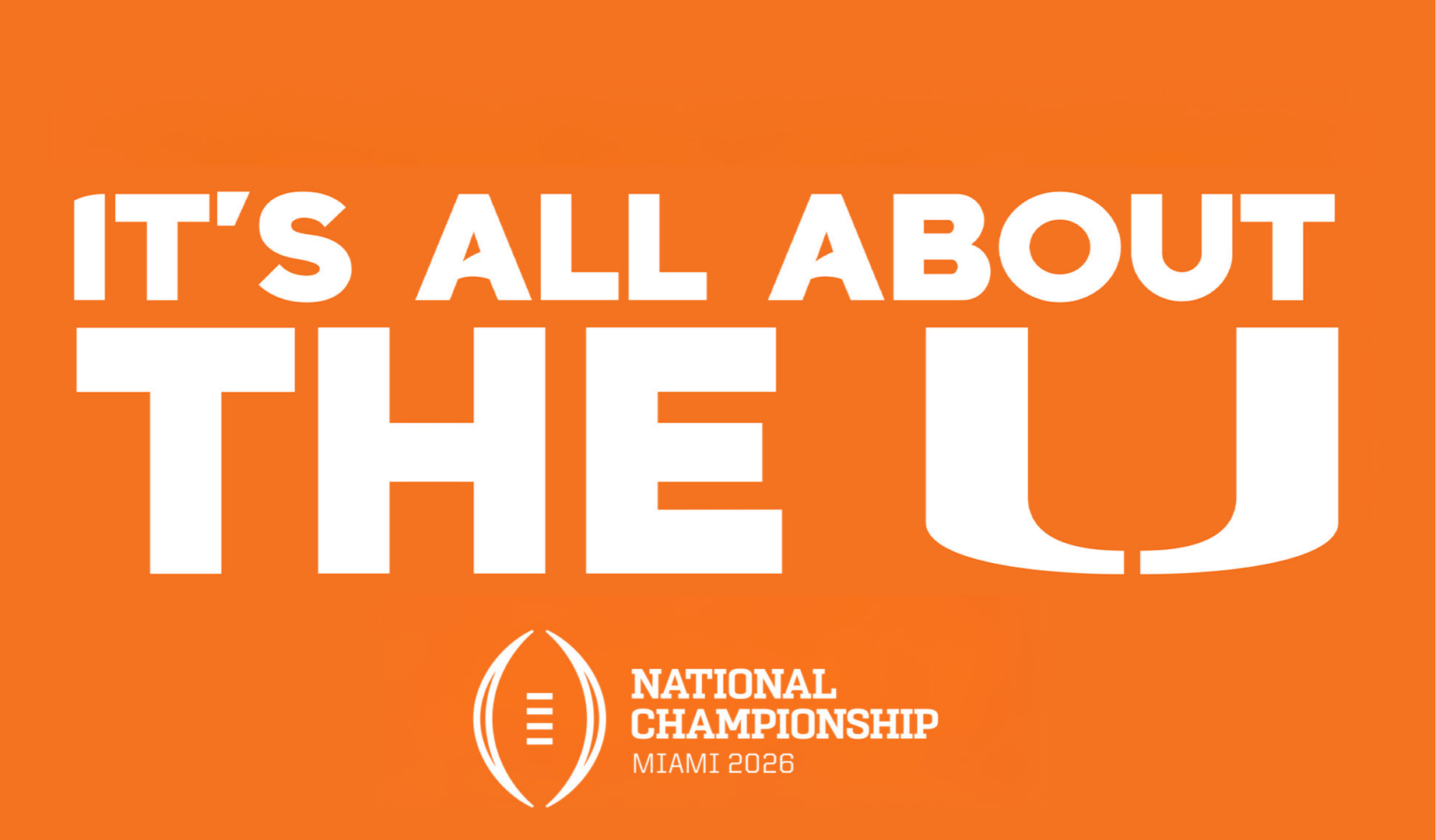 Miami Football Announces “Orange Out” for CFP National Championship Game