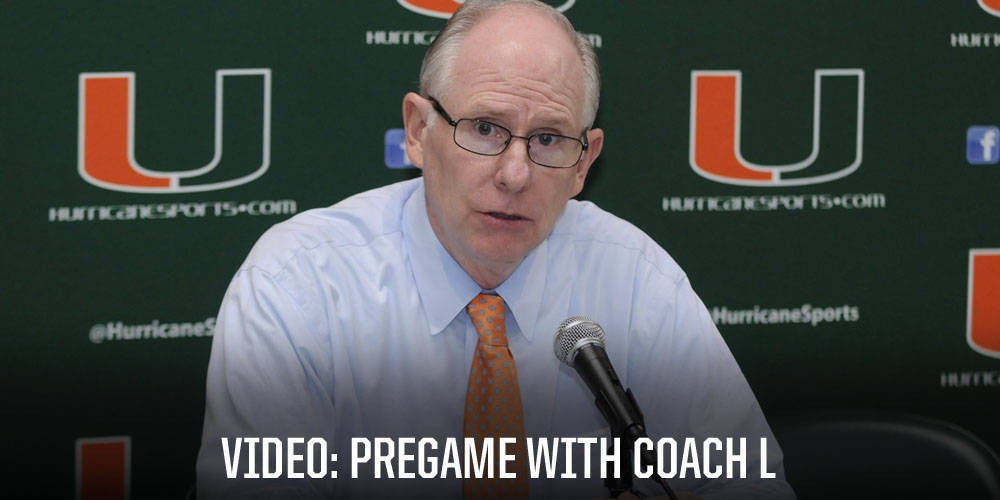 Pregame with Coach L: Wake Forest at Miami