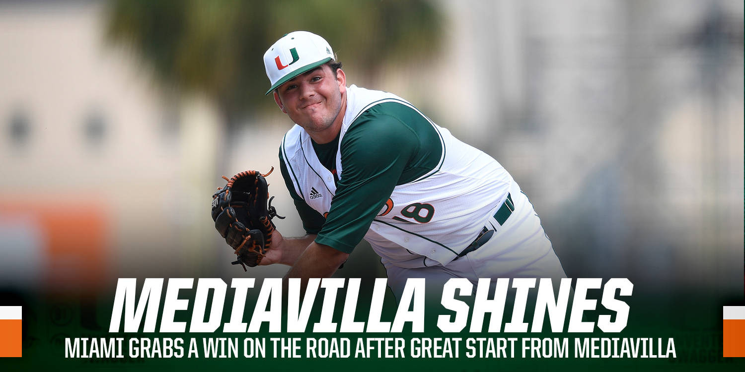 Mediavilla Shines in Miami’s 6-2 Win Over No. 8 North Carolina