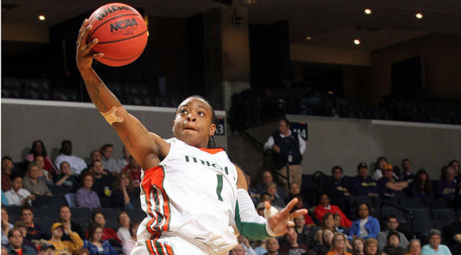 Former Hurricane Earns WNBA All-Rookie Honors