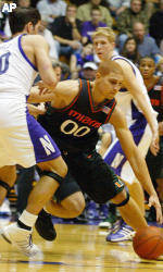 Miami Edged on the Road at Northwestern in ACC-Big Ten Challenge