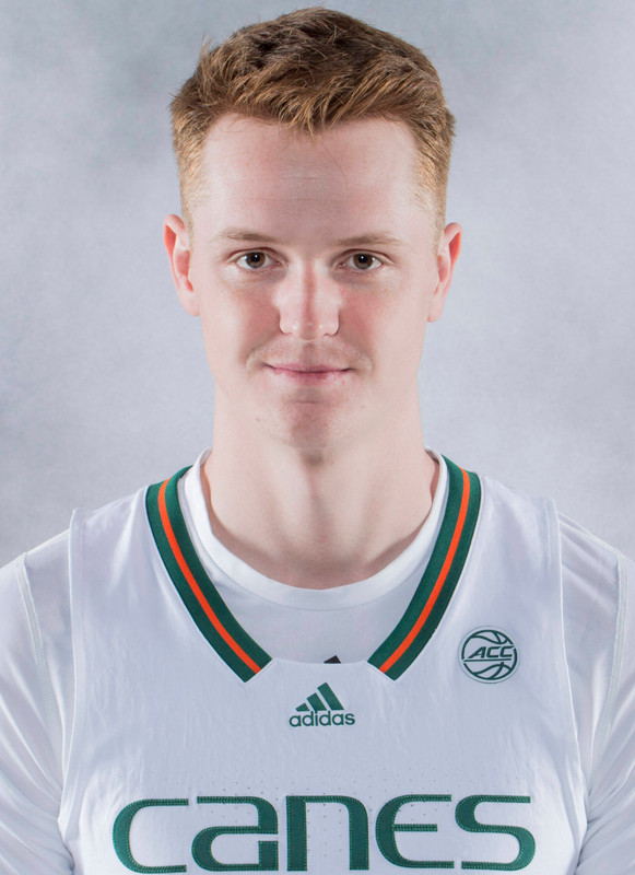 Sam Waardenburg - Men's Basketball - University of Miami Athletics