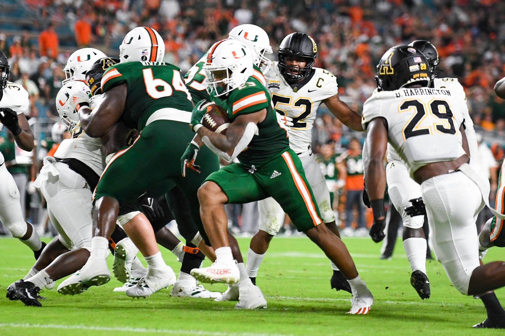 Photo Gallery: Canes Football vs App State