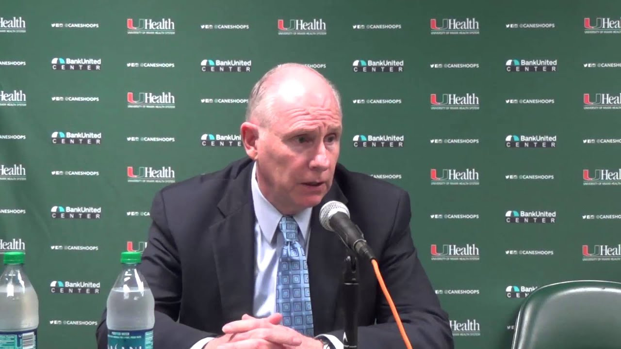 Coach Larranaga Talks Postgame Versus Eastern Kentucky (Dec 19)