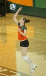 Mayhew Named to Preseason All-ACC Volleyball Team