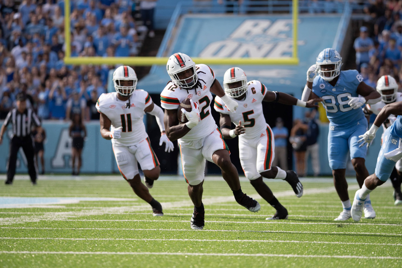 Photo Gallery: Canes Football at North Carolina
