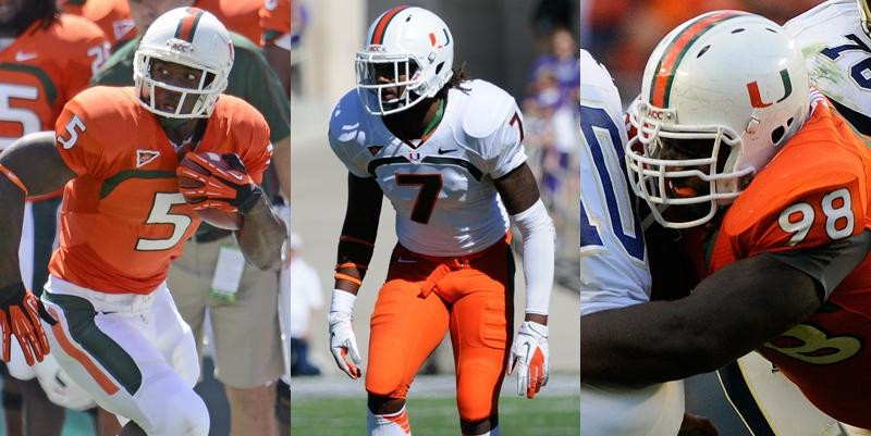 Three Canes Selected to Play in @NFLPABowl