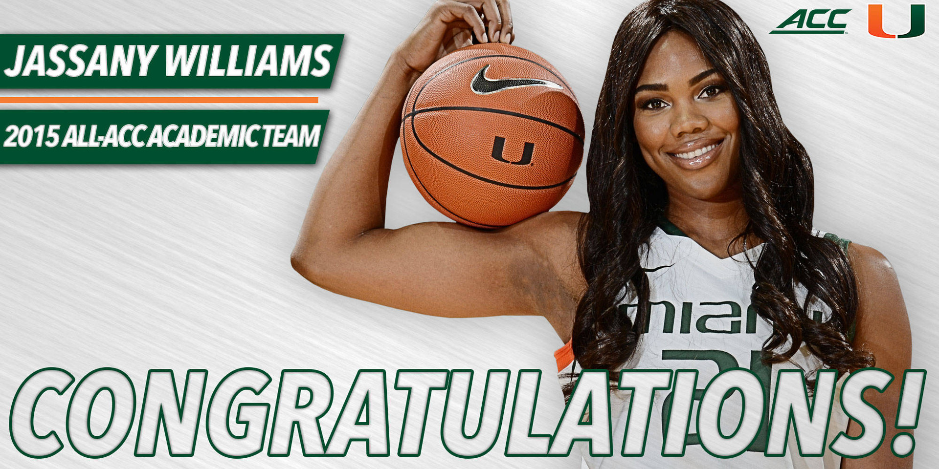 Williams Named to ACC All-Academic Team