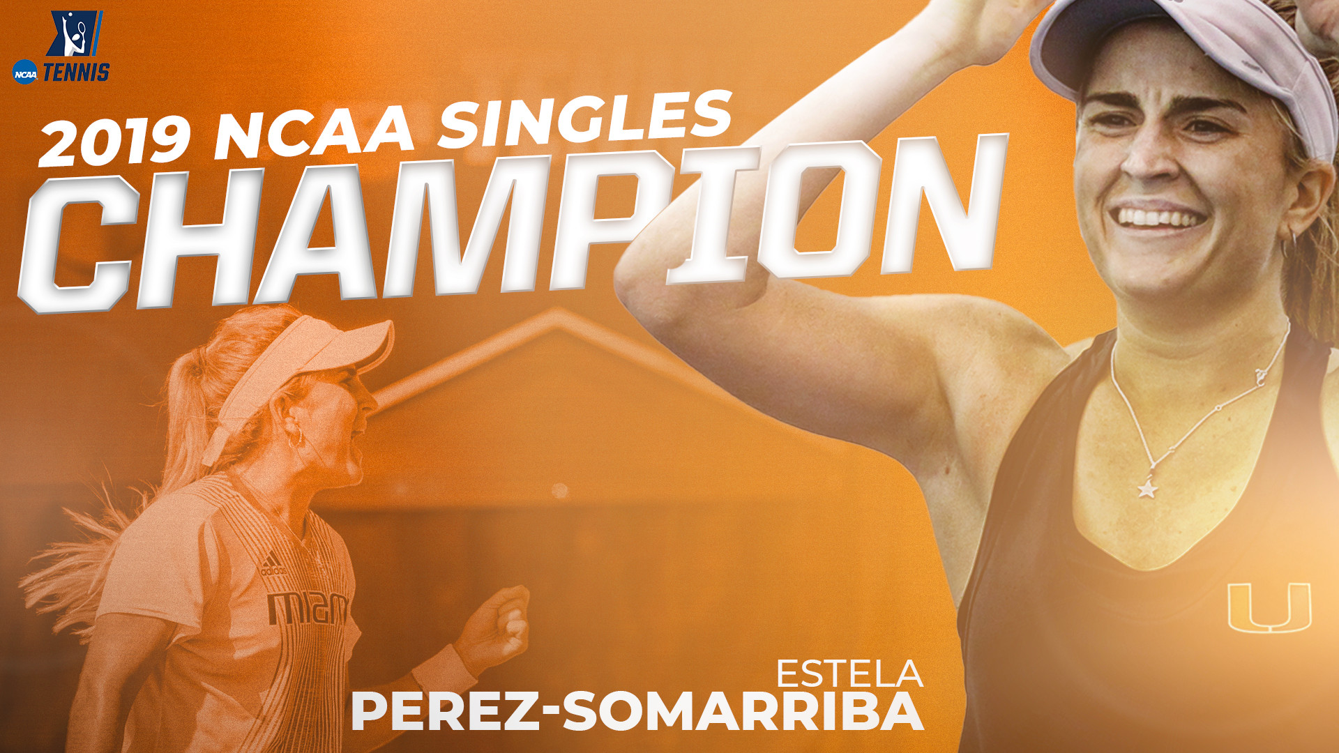 Perez-Somarriba Wins NCAA Singles Championship