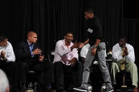 Brian Asbury (32), Julian Gamble (45), Jimmy Graham (00), Jack McClinton (33), Cyrus McGowan (20)