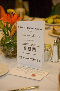 Basketball Honored Jersey Luncheon