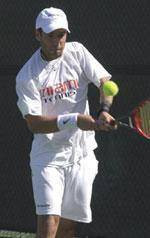 Men's Tennis Concludes First Day of Gator Invitational