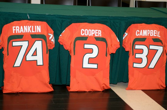 The University of Miami Annual Football awards ceremony was held at the Newman Alumni Center on the Coral Gables Campus on Sunday, December 12, 2010. ...
