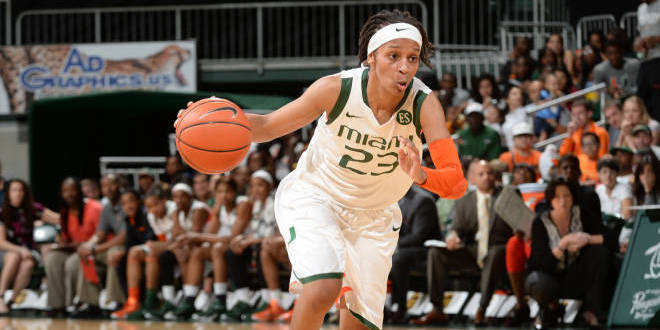 @MiamiWBB Falls on Buzzer Beater at Wake
