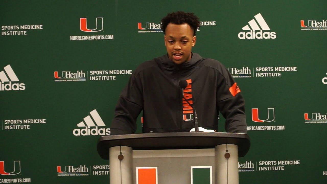 Jarren Williams Postgame Presser | Miami vs. Louisville | 11.9.19