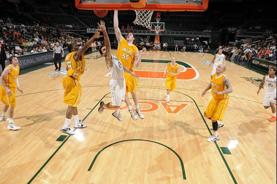 2012 Miami Hurricanes Men's Basketball vs Valparaiso