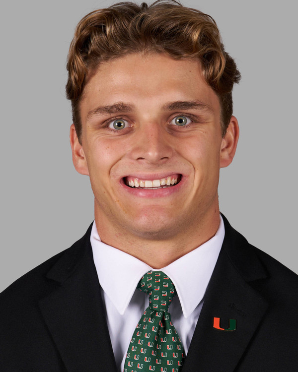 Luke D'Alise - Football - University of Miami Athletics
