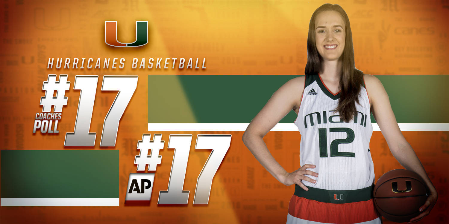 @CanesWBB Checks in at No. 17 Nationally