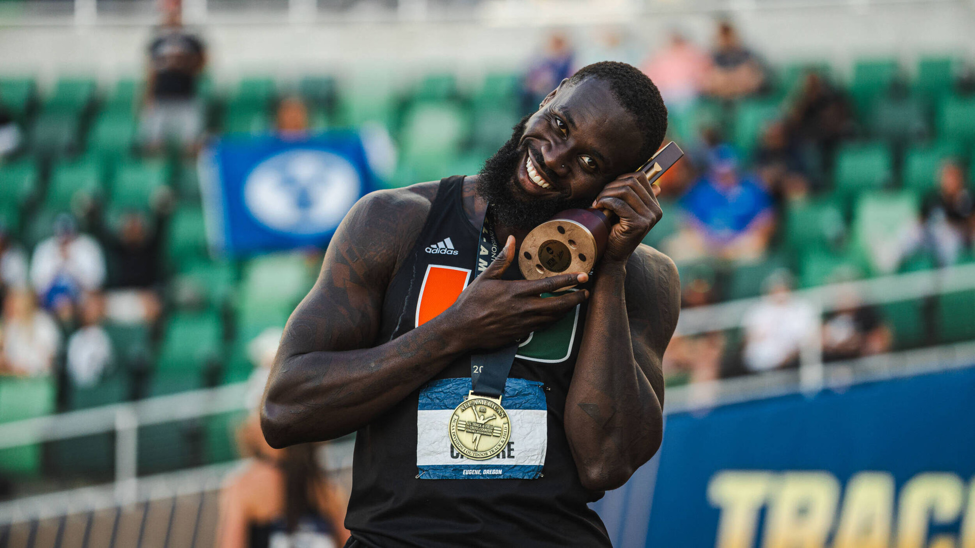 Campre Places Seventh in Decathlon at NCAA Championships