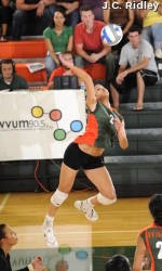 Carico's 30 Kills Sparks Miami Past Georgia Tech, 3-2