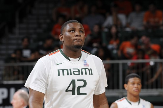 2012 Miami Hurricanes Men's Basketball vs Minnesota