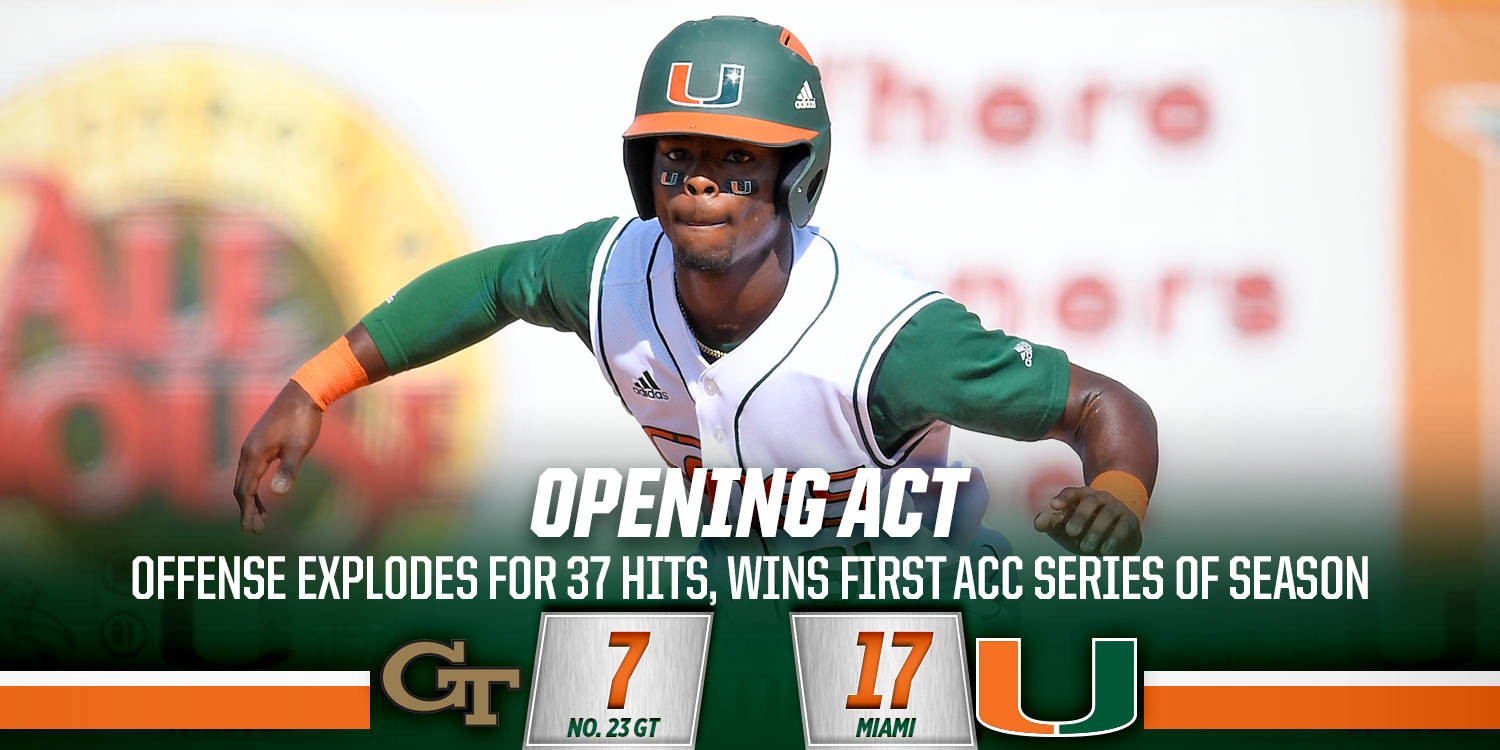 Baseball Tops No. 23 Tech, Earns ACC Series Victory