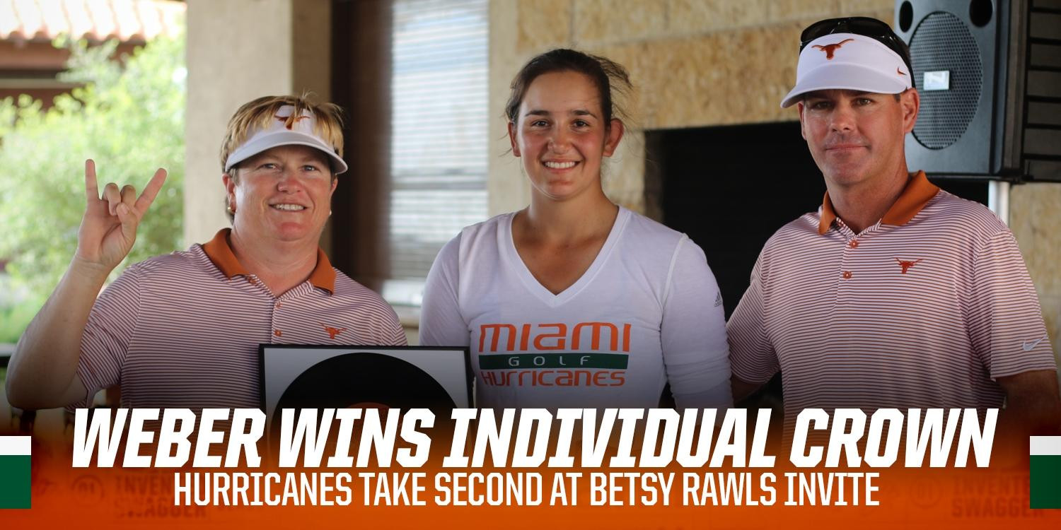 Weber Wins Individual Crown