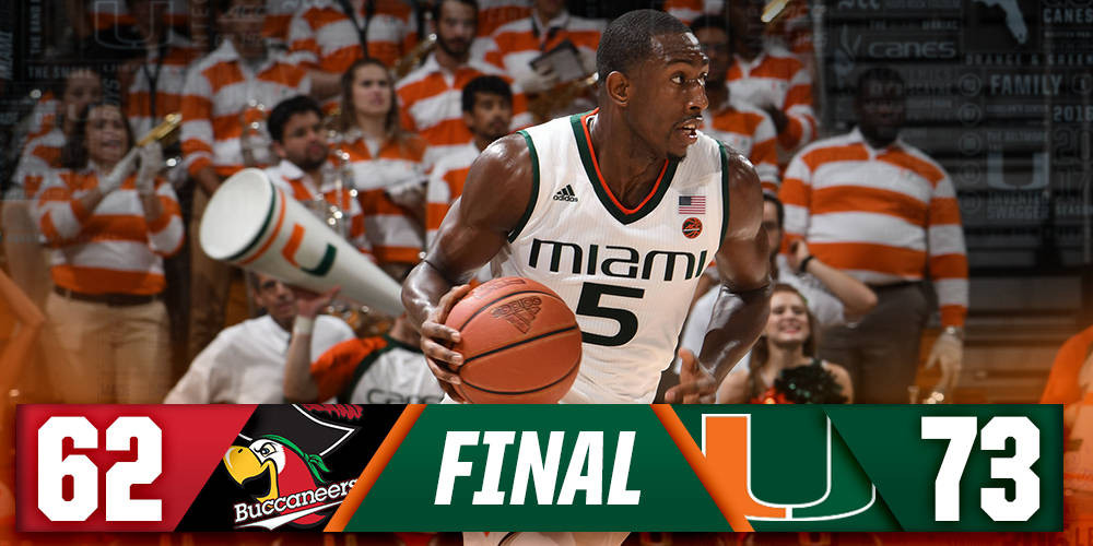 Canes Open Watsco Center with Win Over Barry