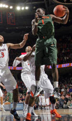 Canes Pull Away From Boston College, 76-54