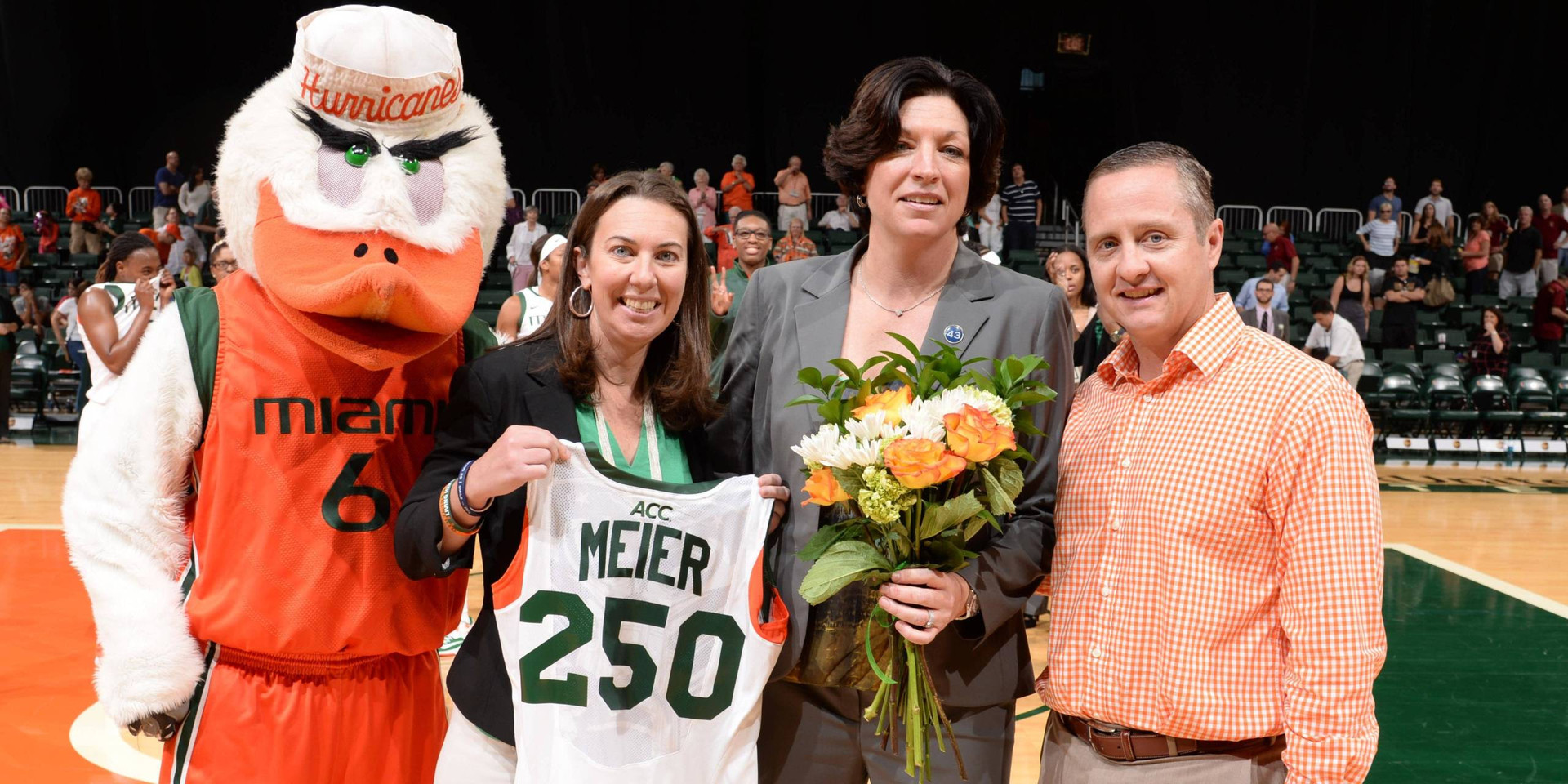 Meier Gets 250th Win in @MiamiWBB ACC Opener