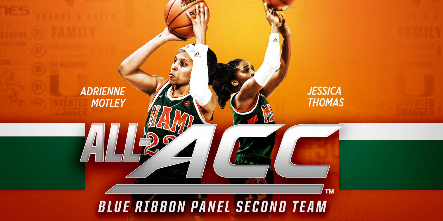 Motley and Thomas Named Second Team All-ACC