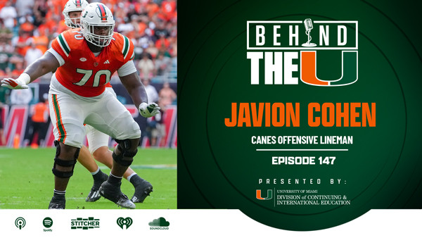 Behind The U: Javion Cohen