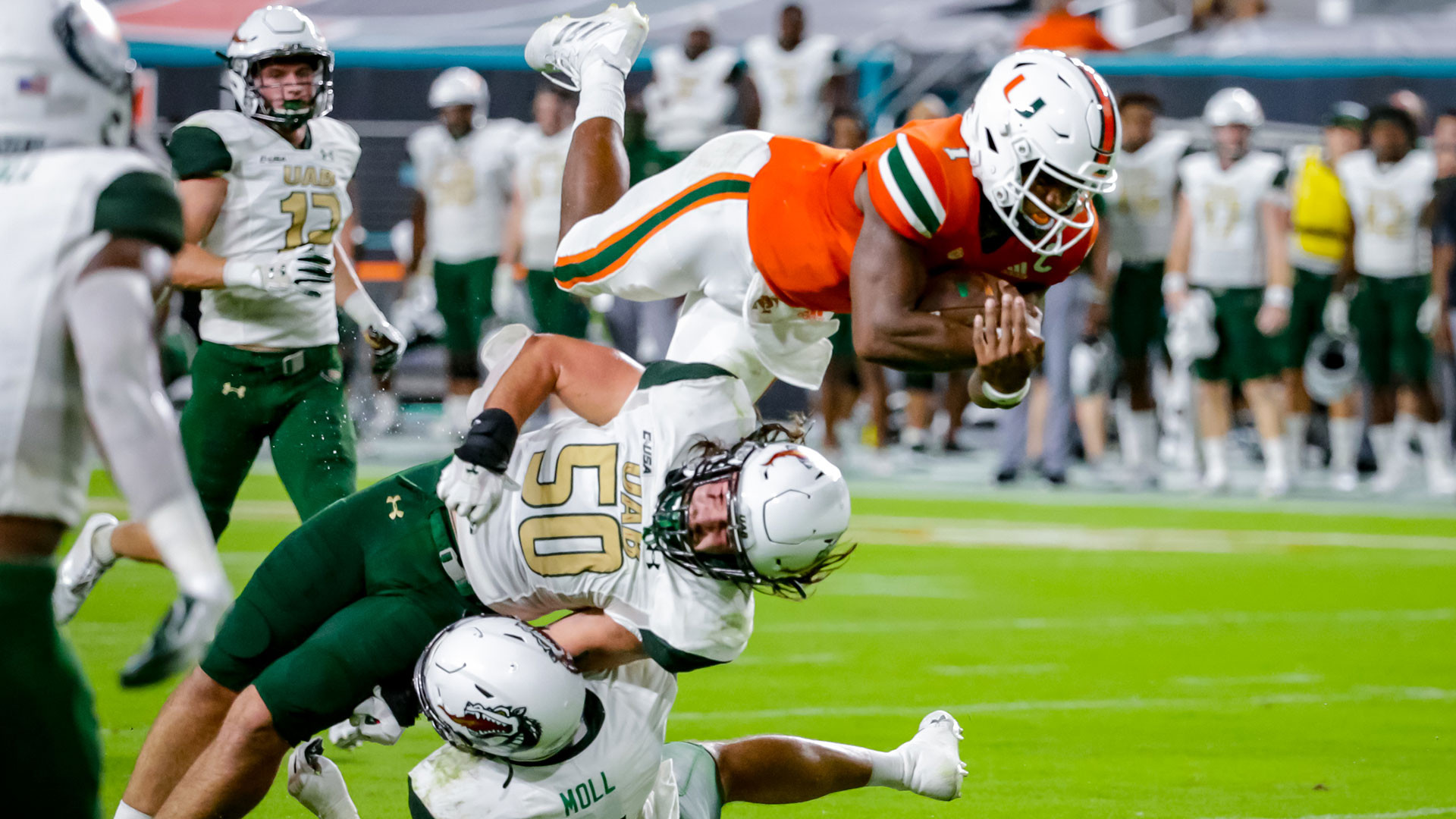 King Shines In Emotional Canes Debut