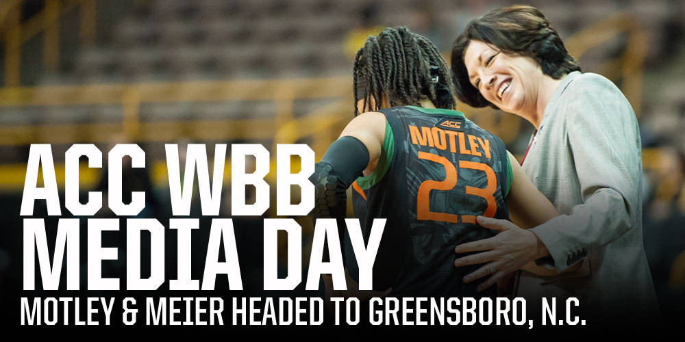 Meier, Motley Set for ACC WBB Media Day