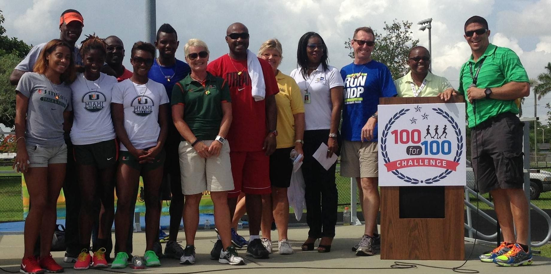 Canes Track Leads Miami Youth in Morning Mile
