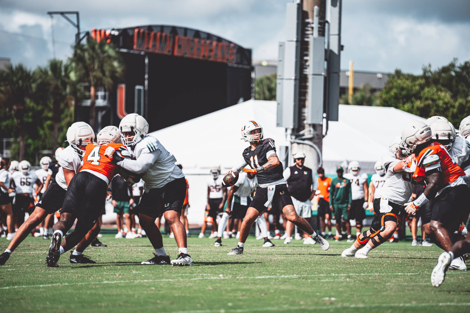 Canes Set for Top-10 Showdown Against Notre Dame