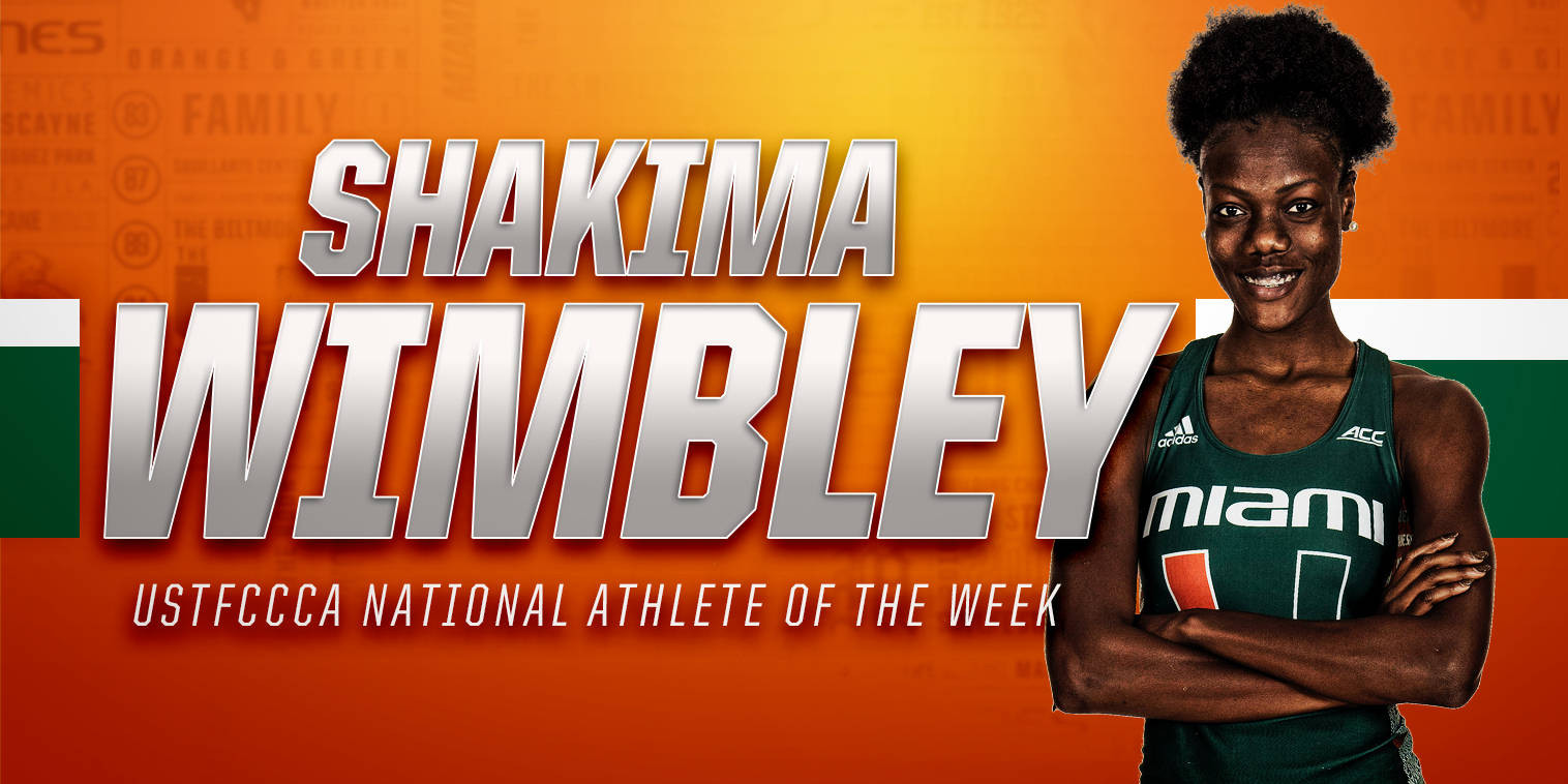 Shakima Wimbley Named National Athlete of the Week