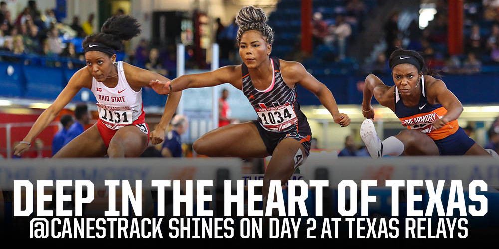 @CanesTrack Shines at Texas Relays