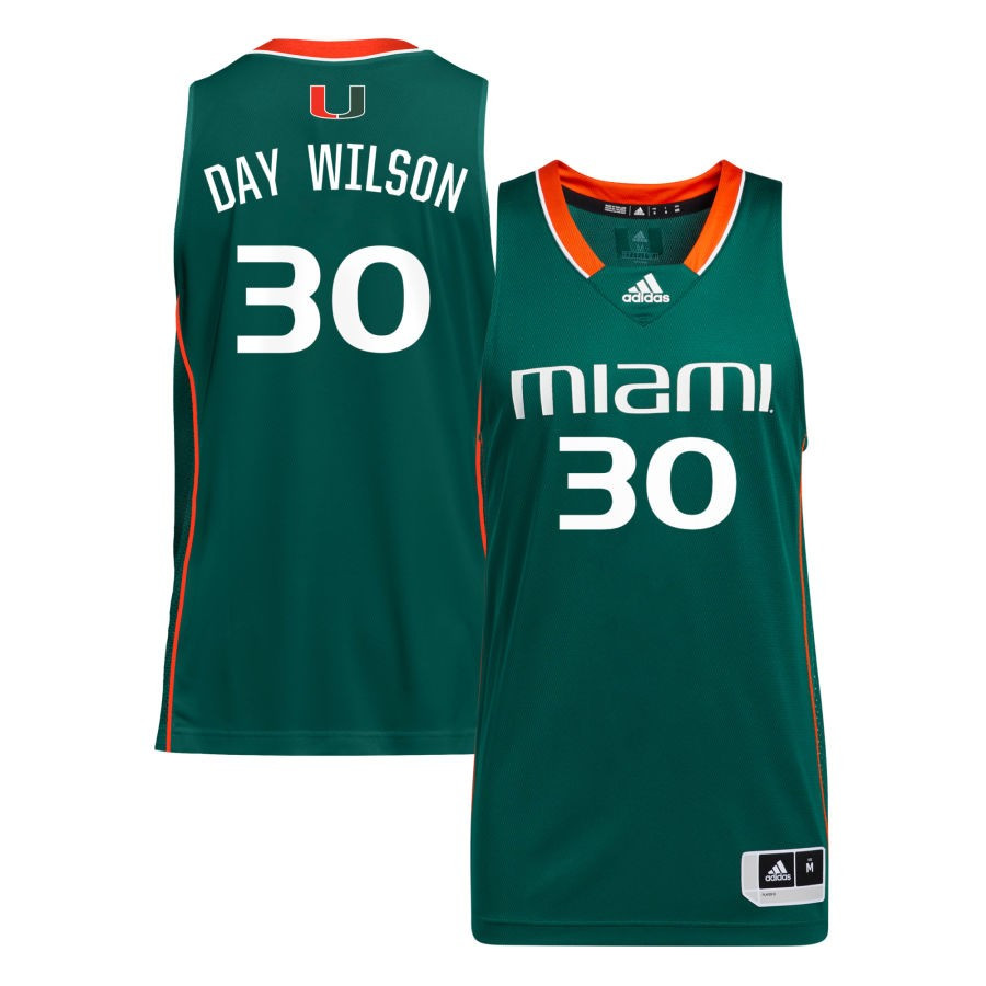 adidas Green Miami Hurricanes Women's Basketball Jersey